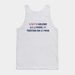 Drapeau Sainte-Hélène, Ascension et Tristan da Cunha Tank Top